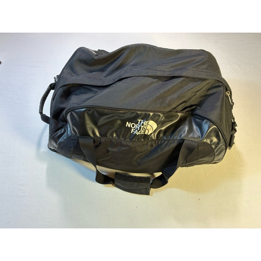 The North Face Base Camp Duffle Bag Medium Black Water Resistant Travel Bag